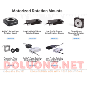 Trang chủ | Đo lường motorized rotation mounts | giá xoay quang học điều khiển động cơ chính xác cao newport (mks instruments)