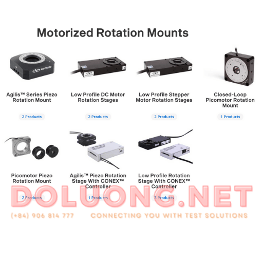 motorized rotation mounts | giá xoay quang học điều khiển động cơ chính xác cao newport (mks instruments) motorized rotation mounts | giá xoay quang học điều khiển động cơ chính xác cao newport (mks instruments)