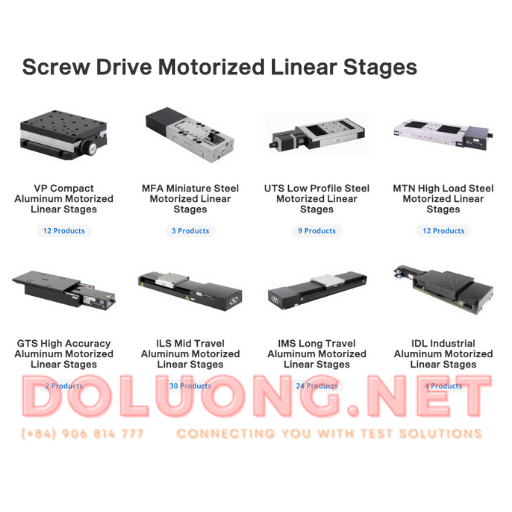 screw drive motorized linear stages | bàn dịch tuyến tính động cơ vít me bi chính xác cao newport (mks instruments) screw drive motorized linear stages | bàn dịch tuyến tính động cơ vít me bi chính xác cao newport (mks instruments)