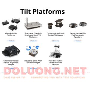 Trang chủ | Đo lường tilt platforms | bàn nghiêng chỉnh góc quang học chính xác cao newport (mks instruments)