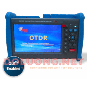 otdr ph500 series | màn hình 7 inch – dải động 42~45 db – 4 bước sóng – chuẩn đo mạng quang chuyên nghiệp